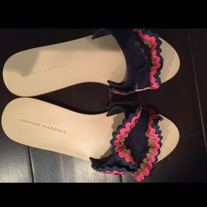 Loeffler Randall Birdie Ruffle Sandals